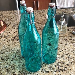 Bormioli Rocco Glass Swing Top Bottles